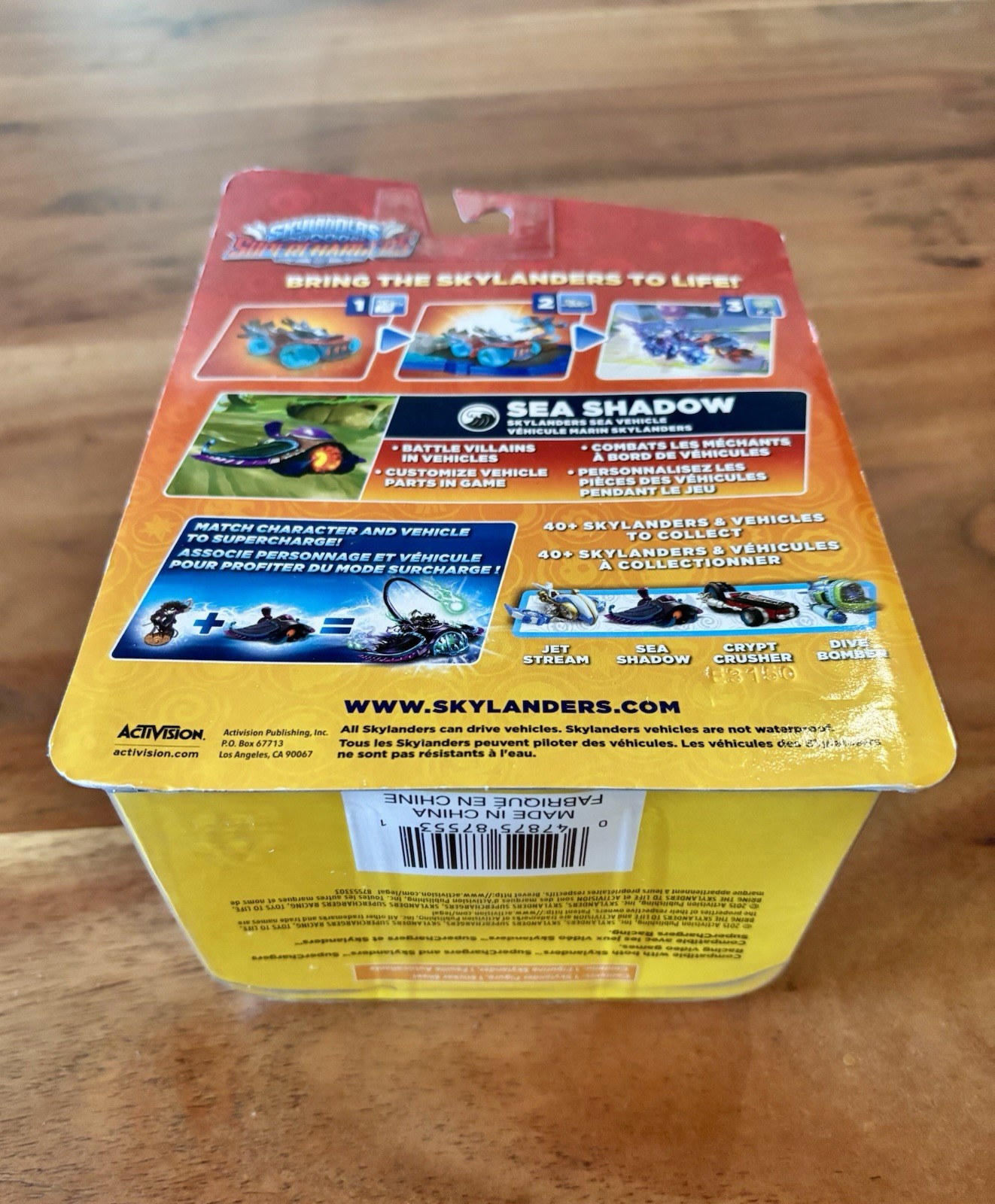 Activision Skylanders Superchargers Sea Shadow Vehicle Figure | NEW SEALED