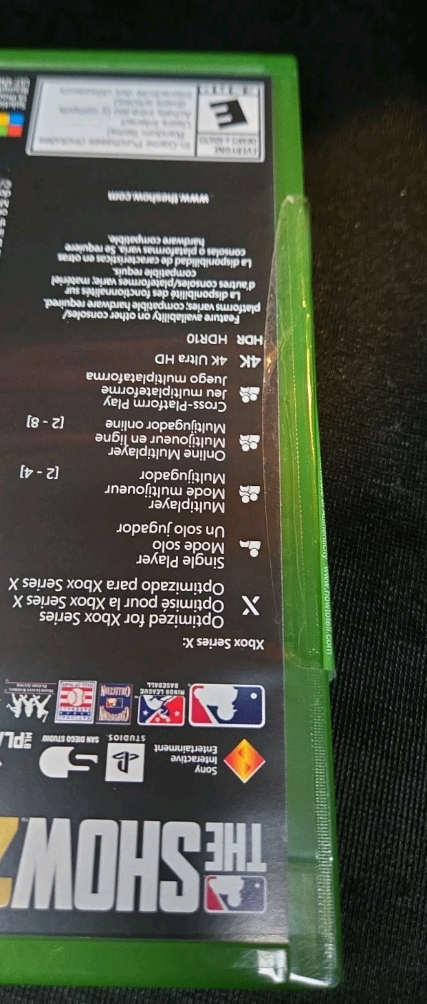 MLB The Show 25 Xbox Series X – New (Plastic Wrap Removed)