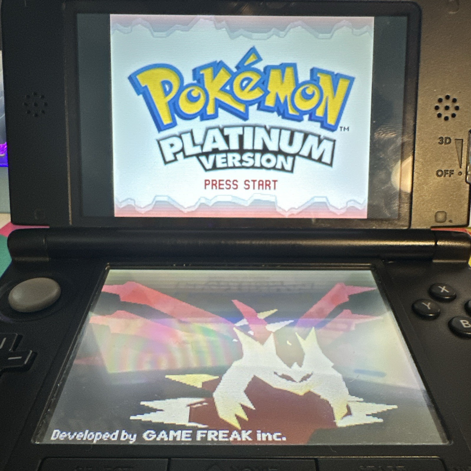 Pokemon Platinum Version Nintendo DS NTSC-U/C E Everyone Cartridge Only
