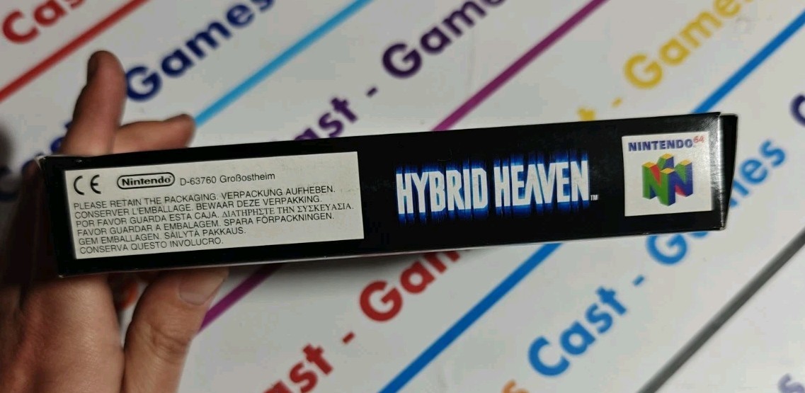 HYBRID HEAVEN NINTENDO 64 PAL ITA VERSION NEW RARE N64