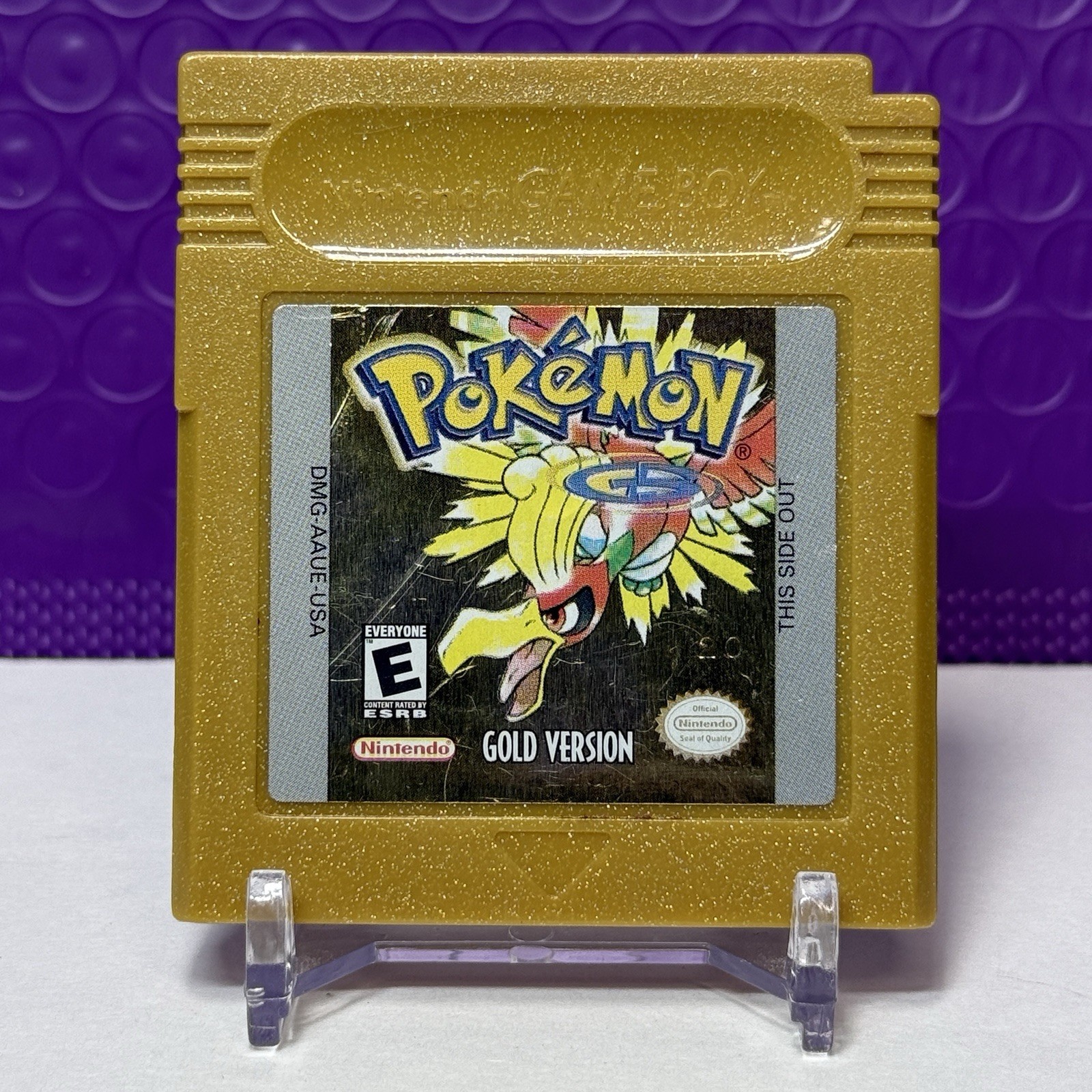Pokemon Gold Gameboy Color [Authentic – New Save Battery] GBC Cartridge Only
