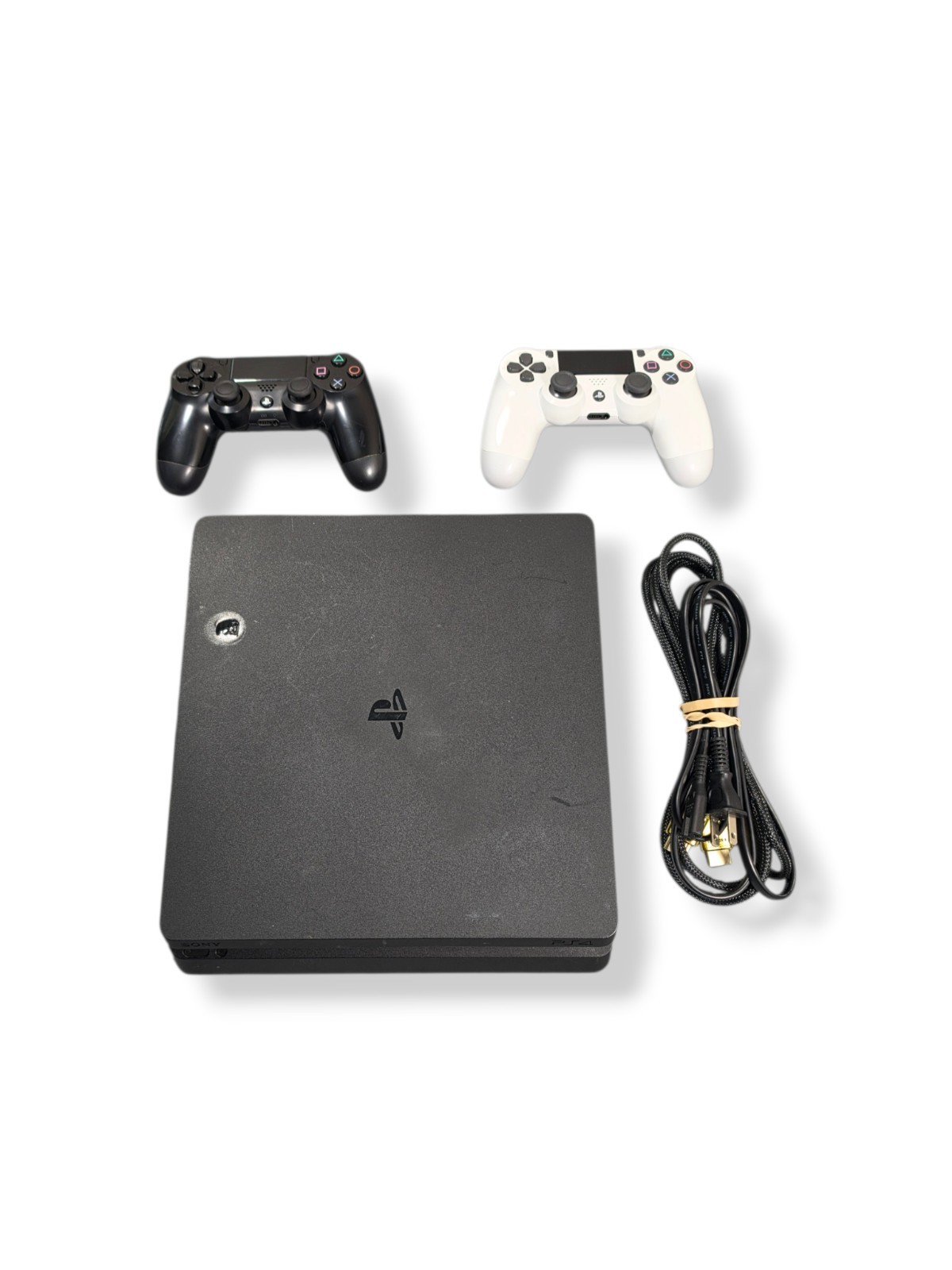 Sony PlayStation 4 Slim CUH-2015A 500GB – Console 2 Controllers & Cables