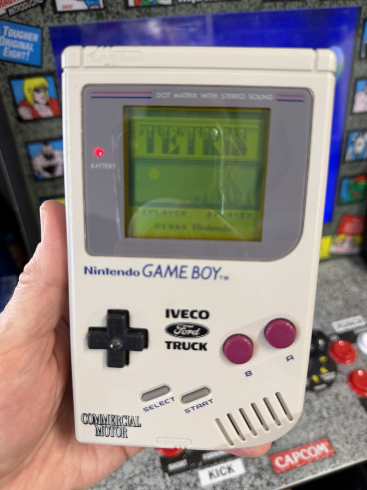 RARE Nintendo Game Boy DMG-01 Iveco Truck Commercial Motor Ford Variant /100