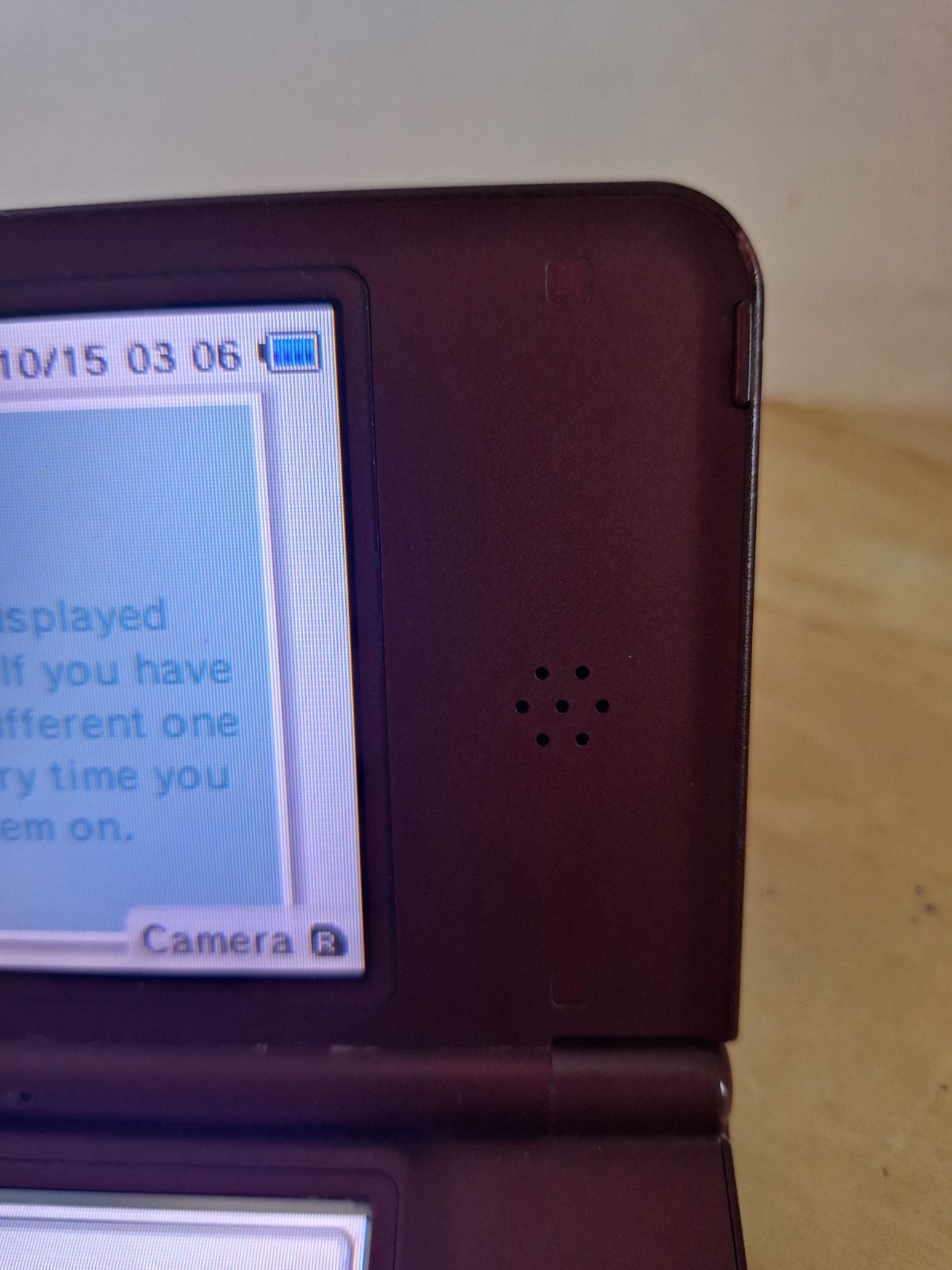 Nintendo DSi XL Console Burgundy Maroon Red USA MODEL Tested/Working!