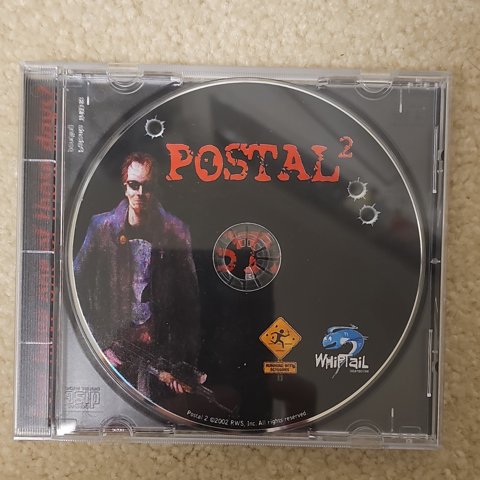 RARE Postal 2 PC Game Disc 2003 PRE-OWNED Clean Disc – Tested