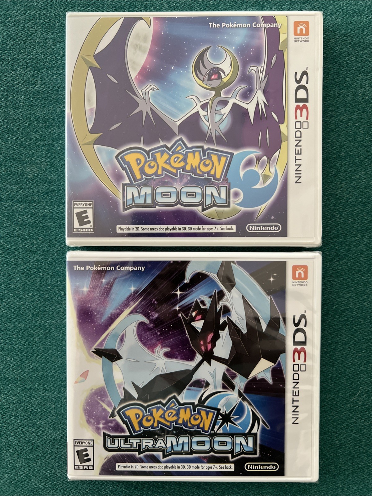 Pokémon Moon And Ultra Moon USA Releases Brand New Factory Sealed!