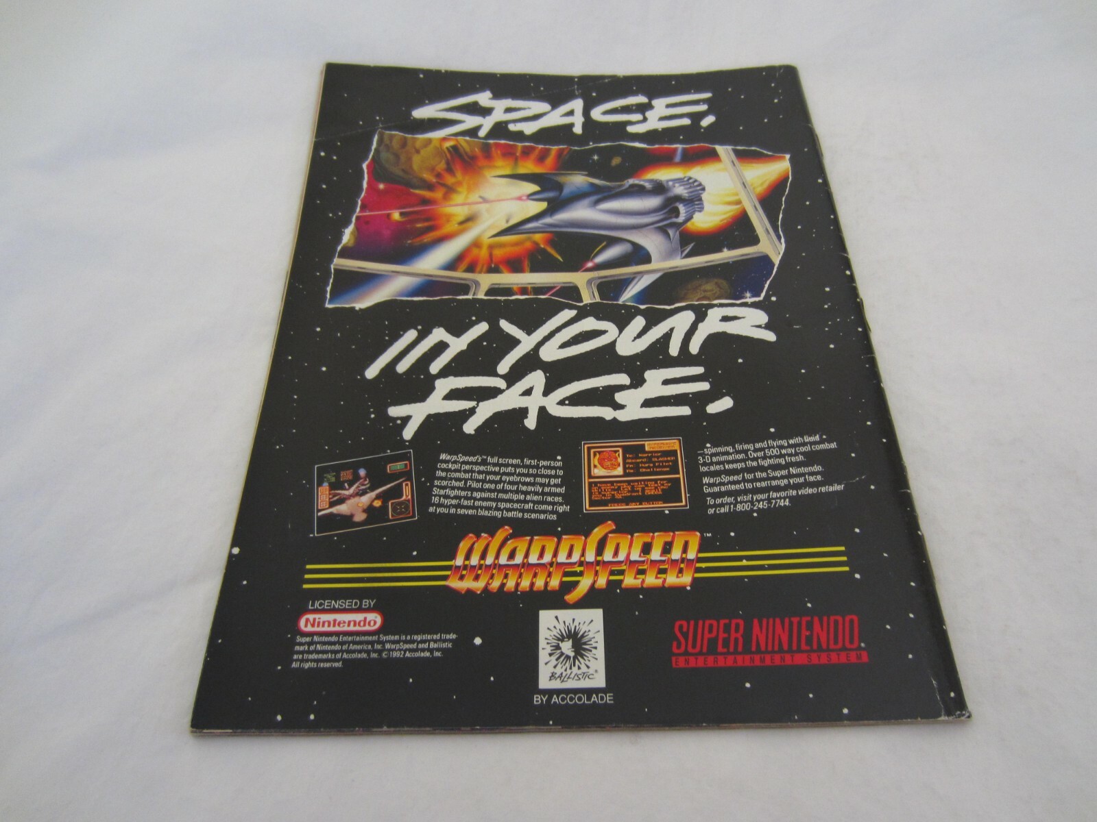 Super NES Buyer’s Guide February 1993 (SNES) Super Nintendo Dragon’s Lair RARE