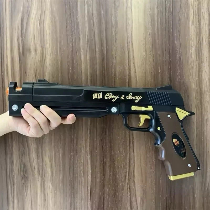 DMC Dante Ebony & Ivory Revolver Set – High-Quality Prop Guns – Devil May Cry