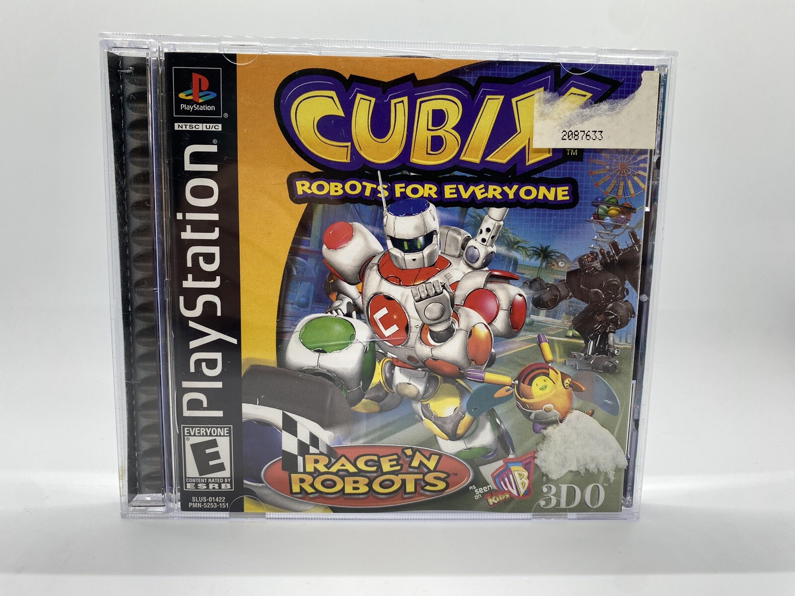 Cubix Robots For Everyone Sony PlayStation 1 PS1 ~ Complete! ~ Fast Shipping!