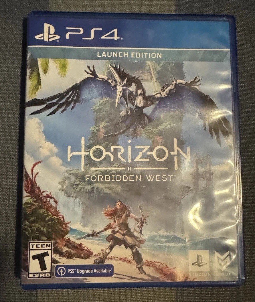 Horizon Forbidden West Launch Edition (2022) PS4 Game Discs w/ Case