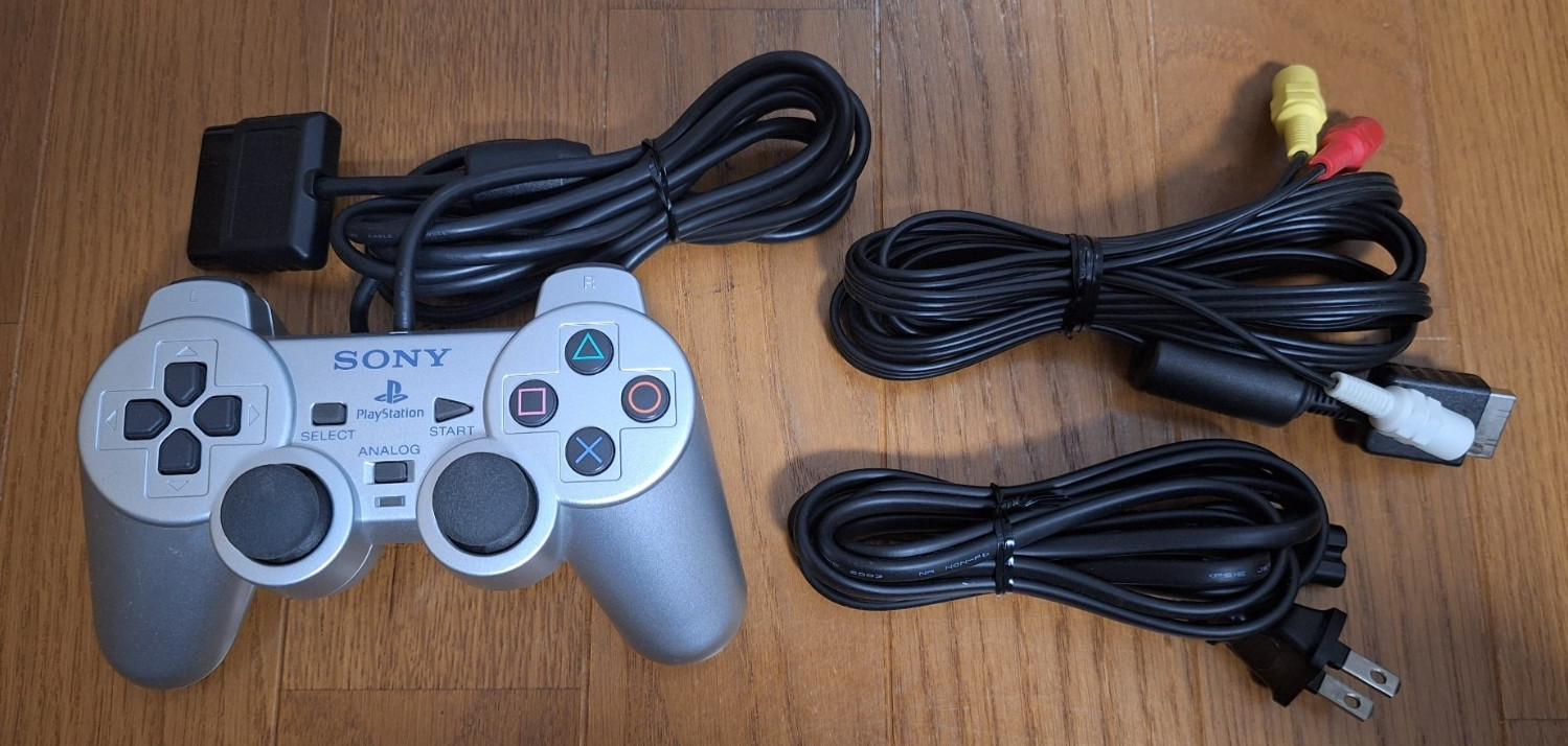 Playstation 2 Satin Silver SCPH-55000 TSS PS2 Console *COMPLETE & EXCELLENT*