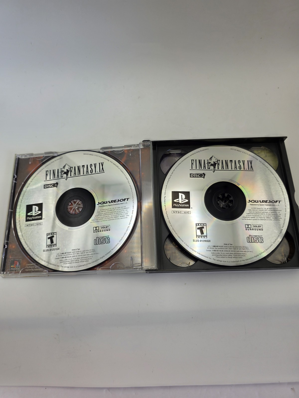 Final Fantasy VIII IX & Tactics Lot Greatest Hits (Sony PlayStation 1, 1998)