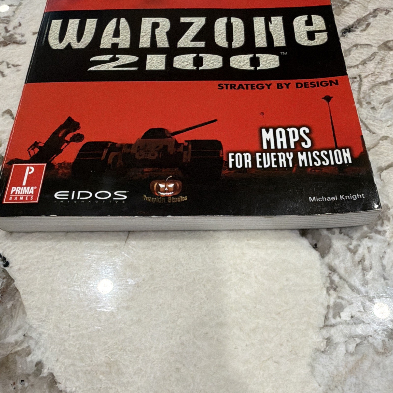 Warzone 2100 Official Strategy Guide Prima Games Video Game Strategy Guide Maps