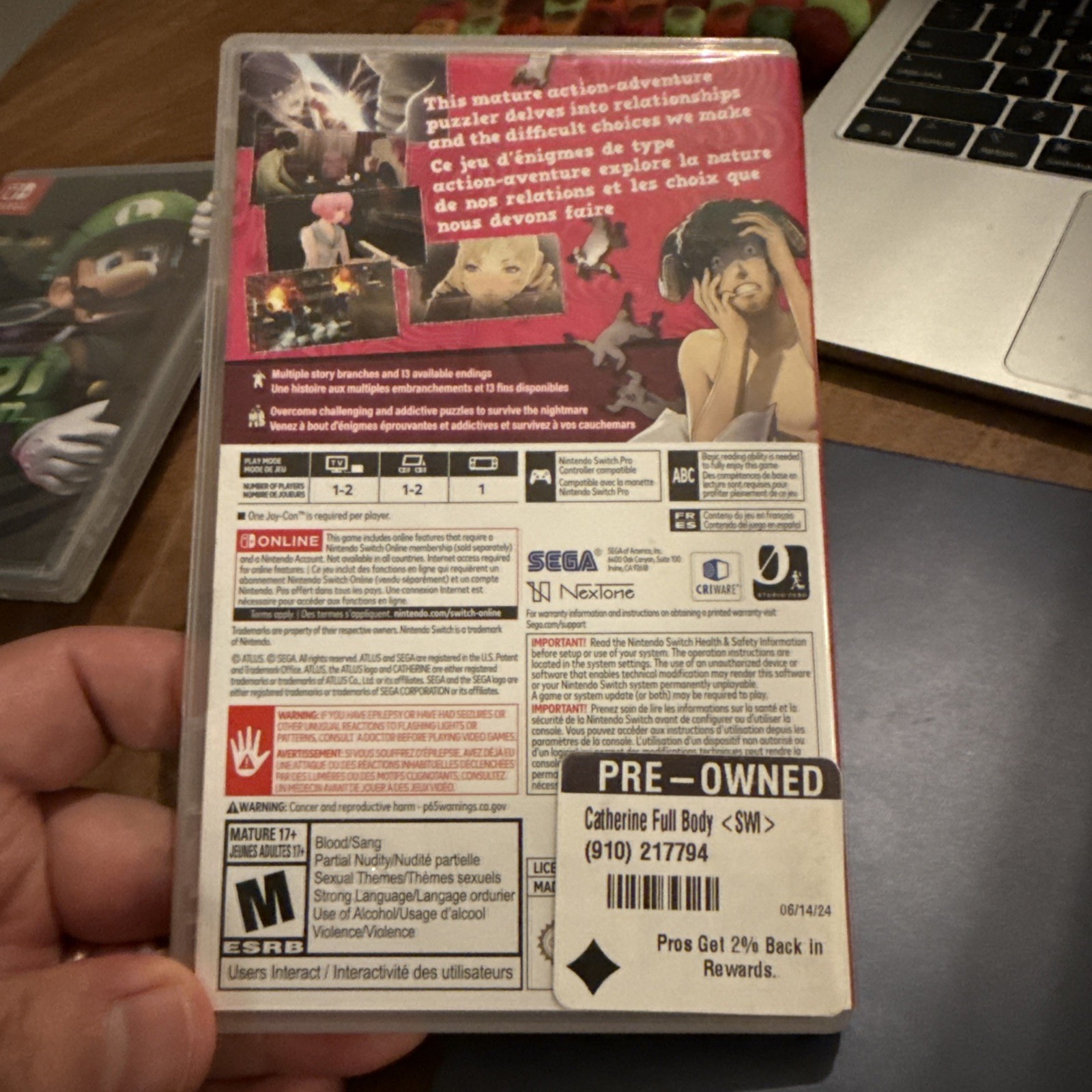 Catherine: Full Body – Nintendo Switch