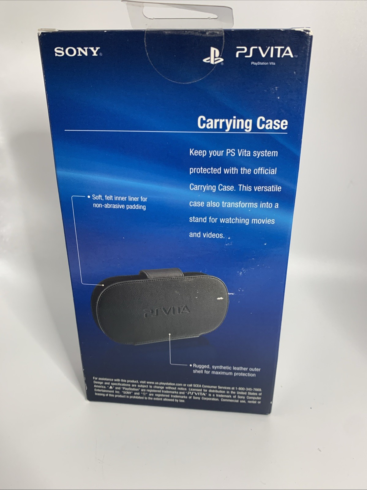 PlayStation Vita Carrying Case (Brand New Factory Sealed US Version) Sealed New