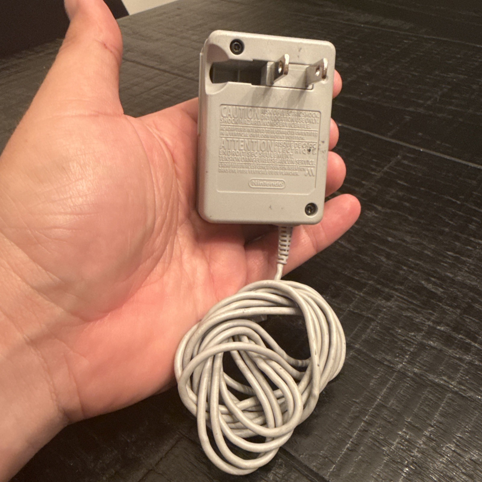 OEM Official Nintendo WAP-002 USA AC Adapter Power Supply 4.6V 900mA DSi XL 3DS
