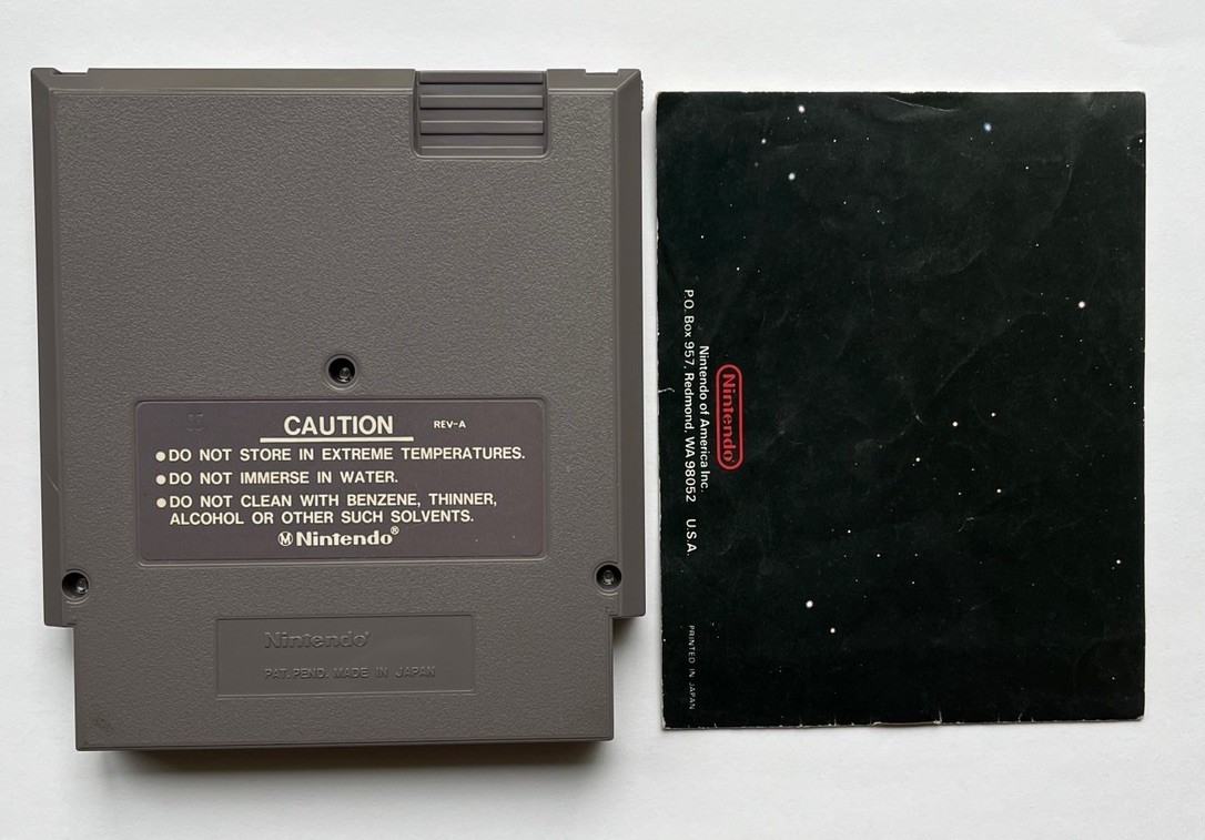 Excitebike W/ Manual (Nintendo NES, 1985) NES Tested