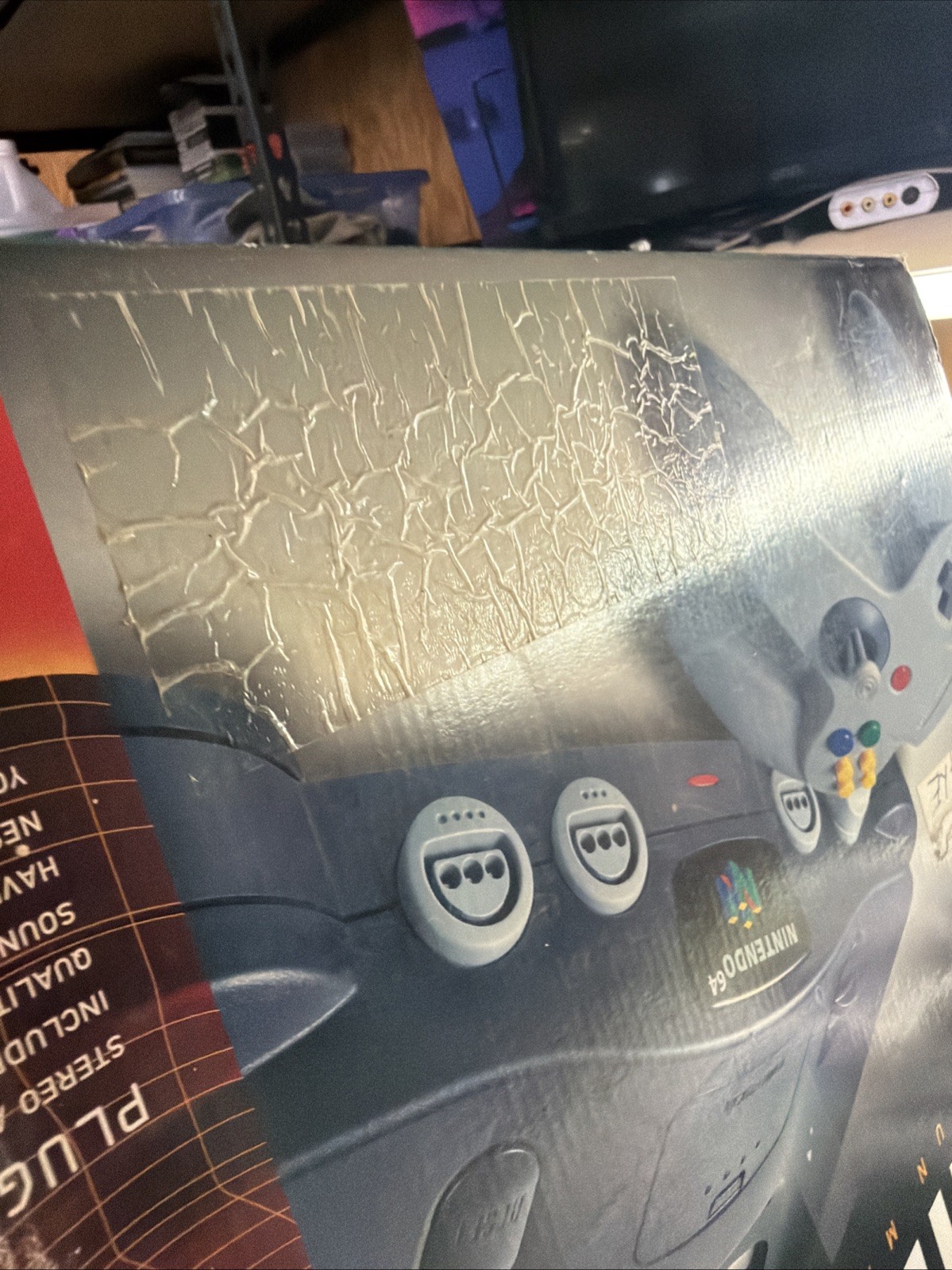 1996 Nintendo 64 Launch Edition Console Complete in Box With Expansion Pack CIB
