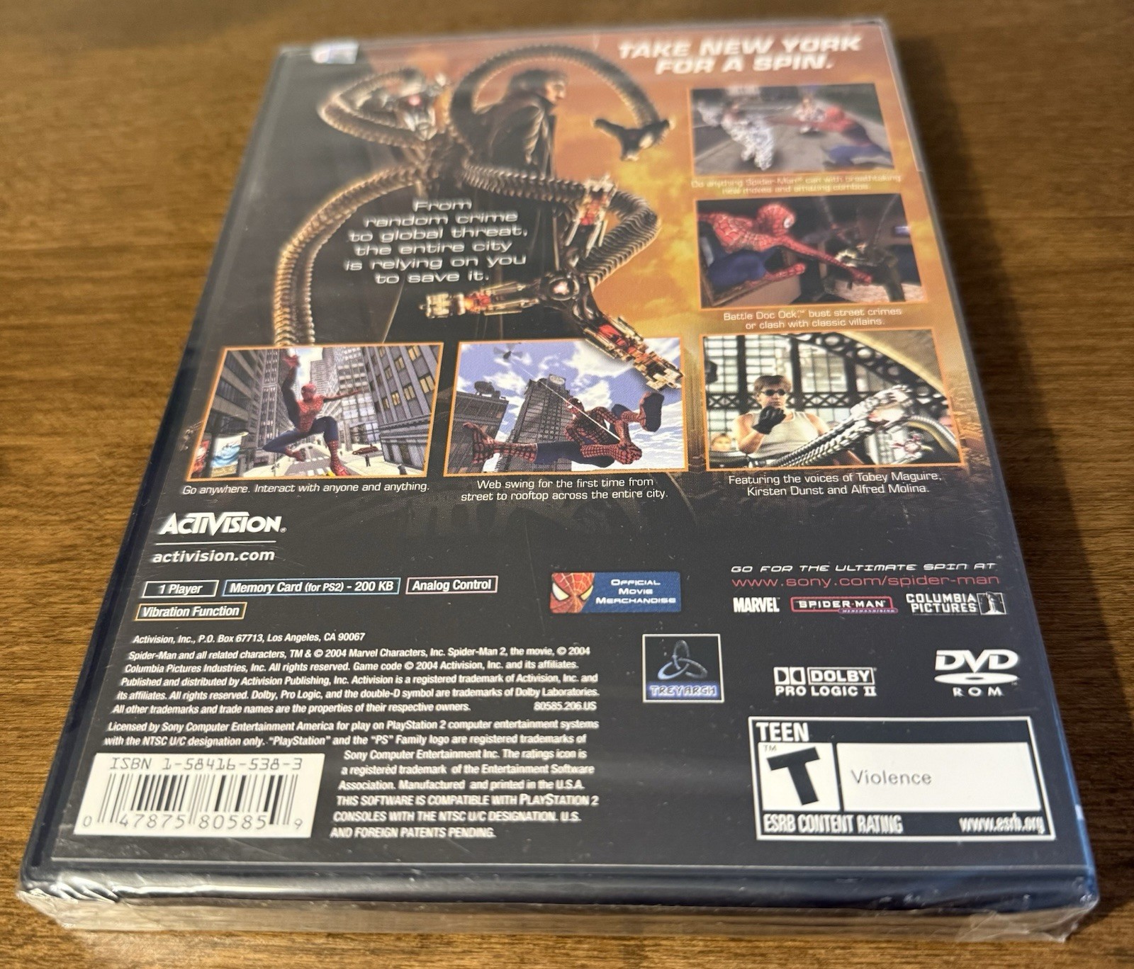 Spider-Man 2 (Sony PlayStation 2, 2005) Brand New Sealed