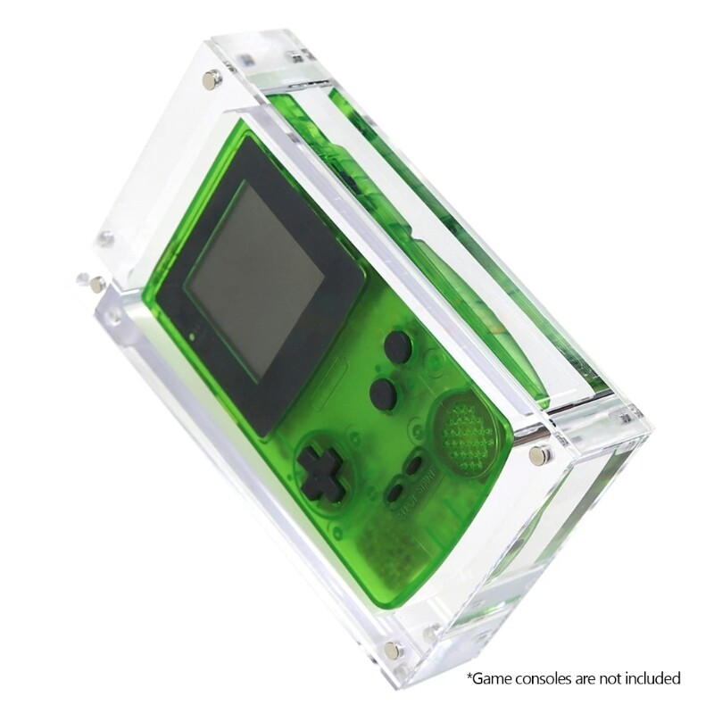 Display Box for GBC Gamepad Protector Hard Transparent Shell with Cover