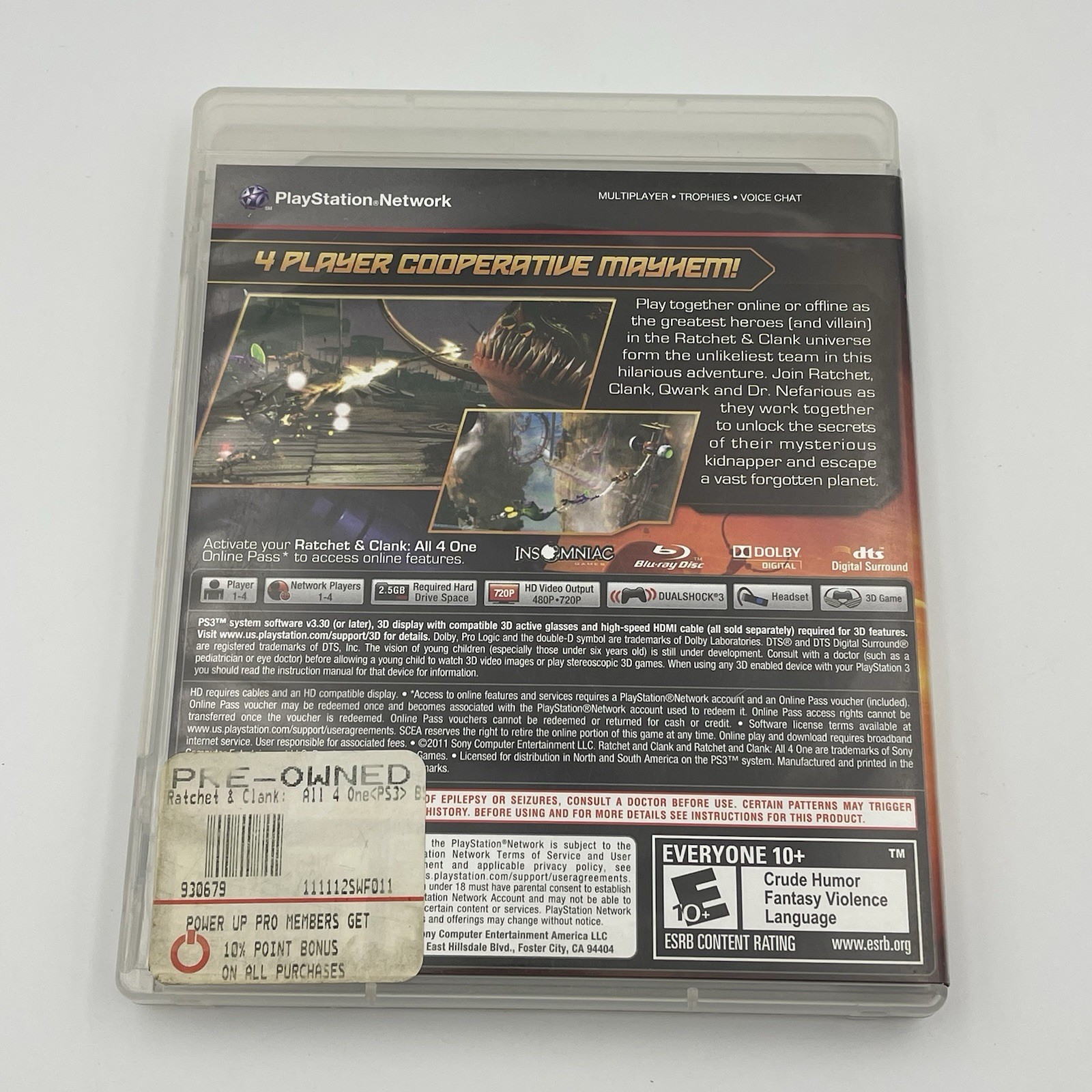 Ratchet & Clank: Collection (PS3, 2012) + Ratchet & Clank All 4 One – Bundle