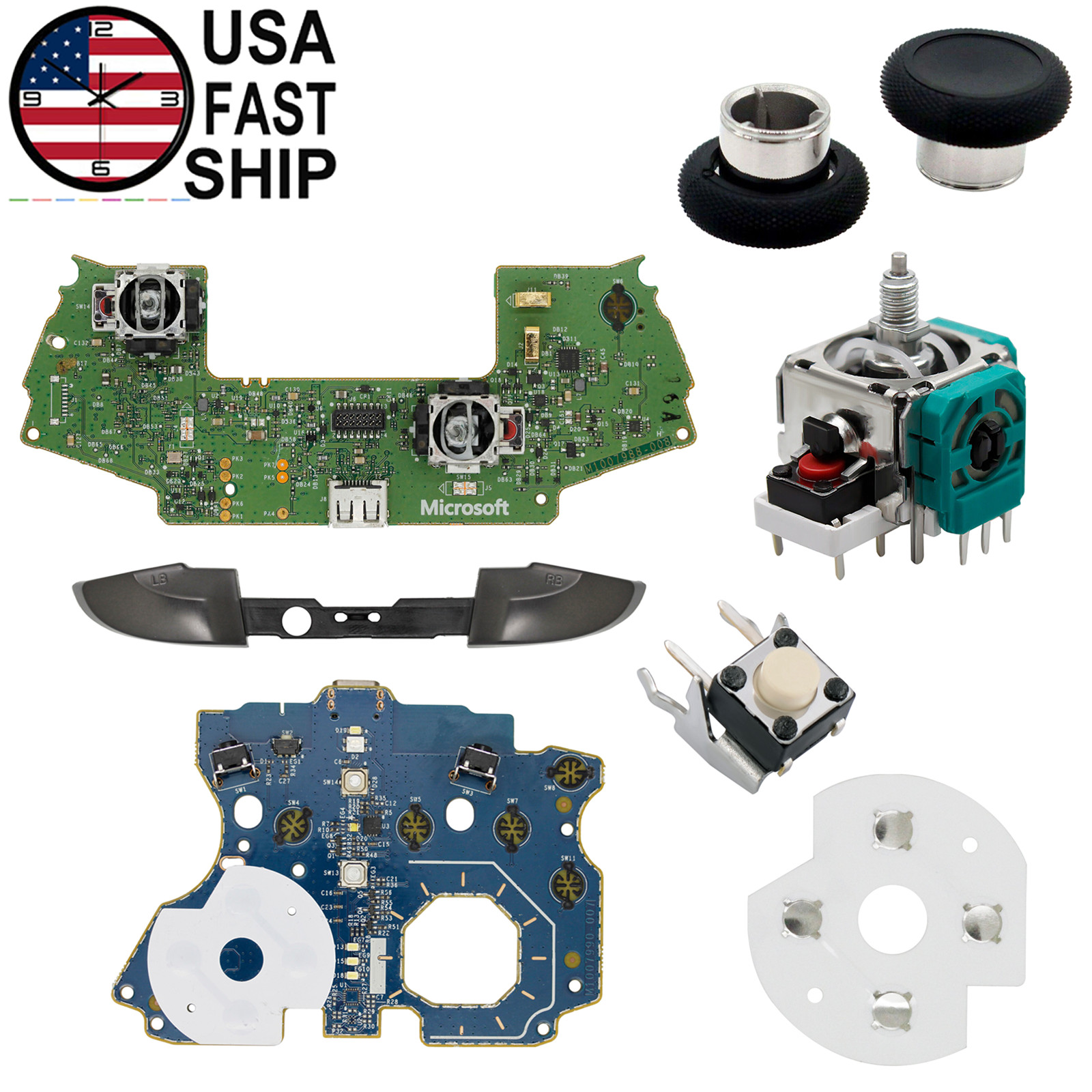 Joystick / Cap / LB RB Bumper / Motherboard – Xbox One Elite Series 2 Controller