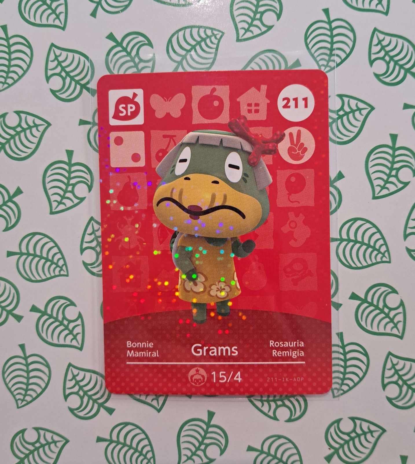 Animal Crossing Amiibo Card – Series 3 – 211 – Grams