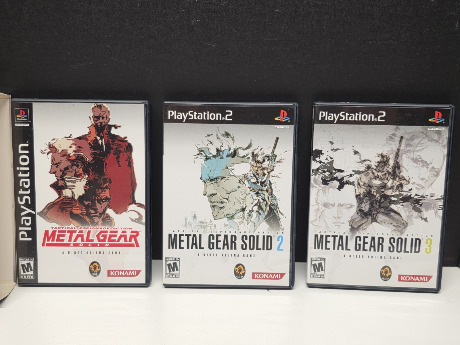 SONY PlayStation 2 PS2 Metal Gear Solid: The Essential Collection COMPLETE Mint