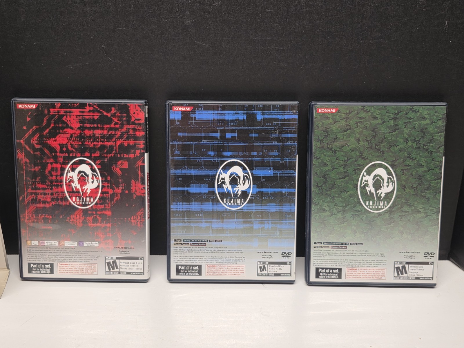 SONY PlayStation 2 PS2 Metal Gear Solid: The Essential Collection COMPLETE Mint