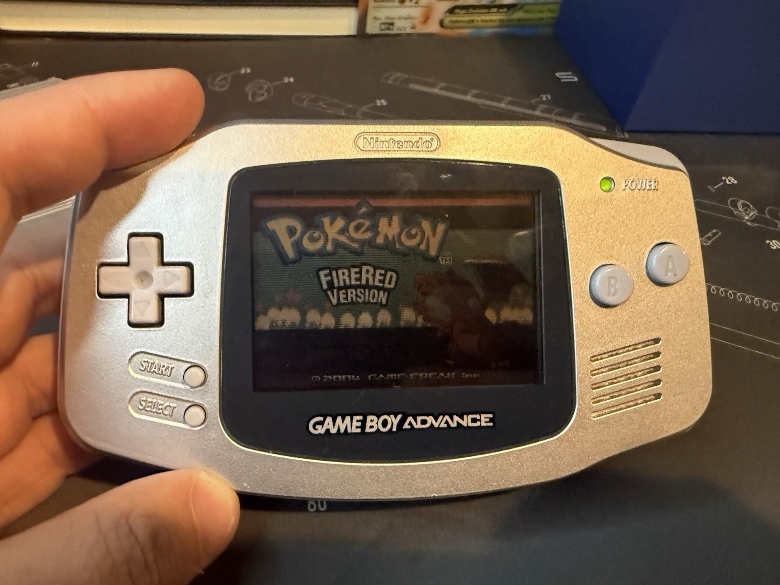 Pokémon FireRed For Gameboy Advance. (Gameboy Is Not Included)