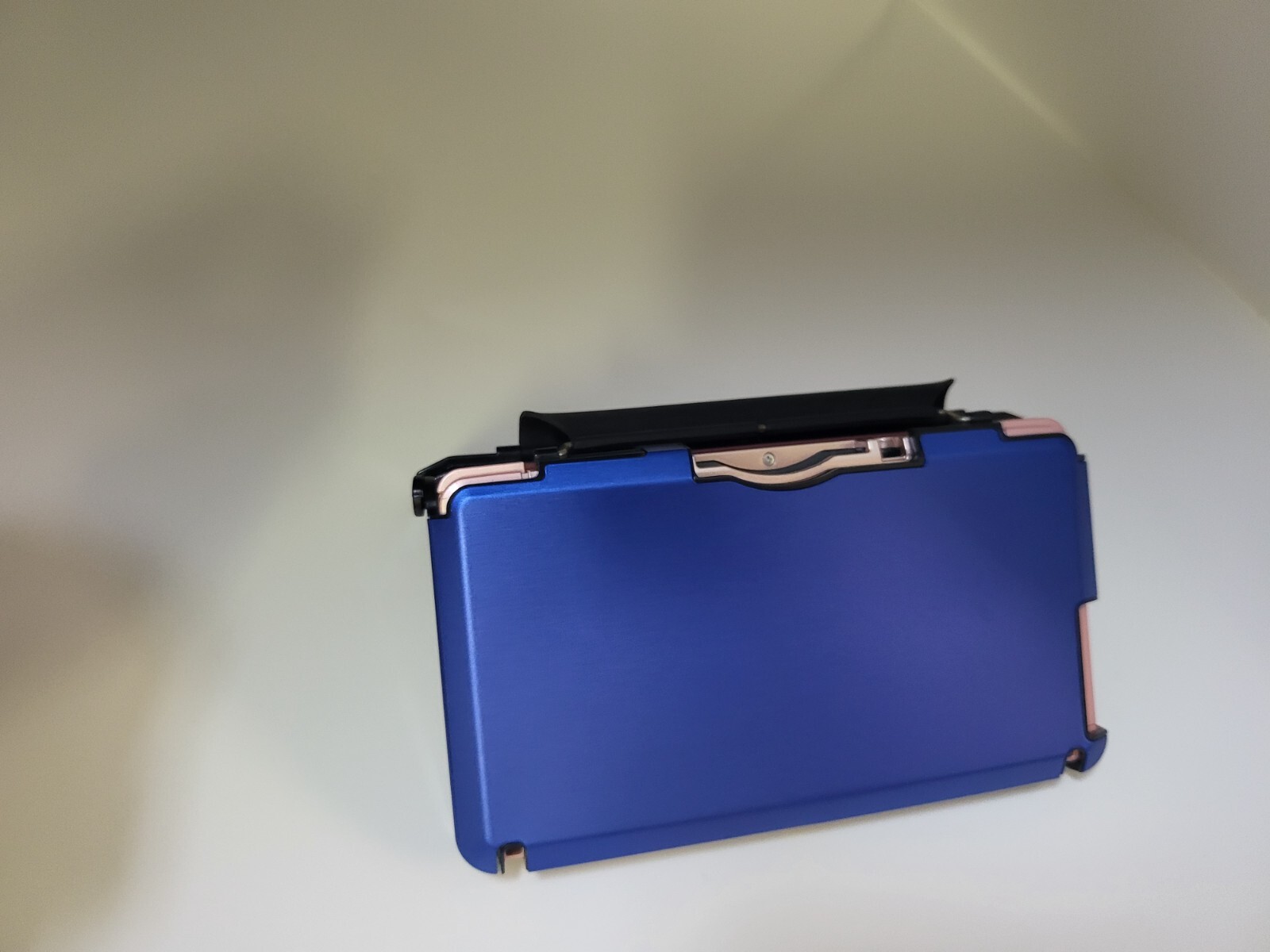 NEW BLUE Hard shell Protective Aluminum Case for First Original Nintendo 3DS