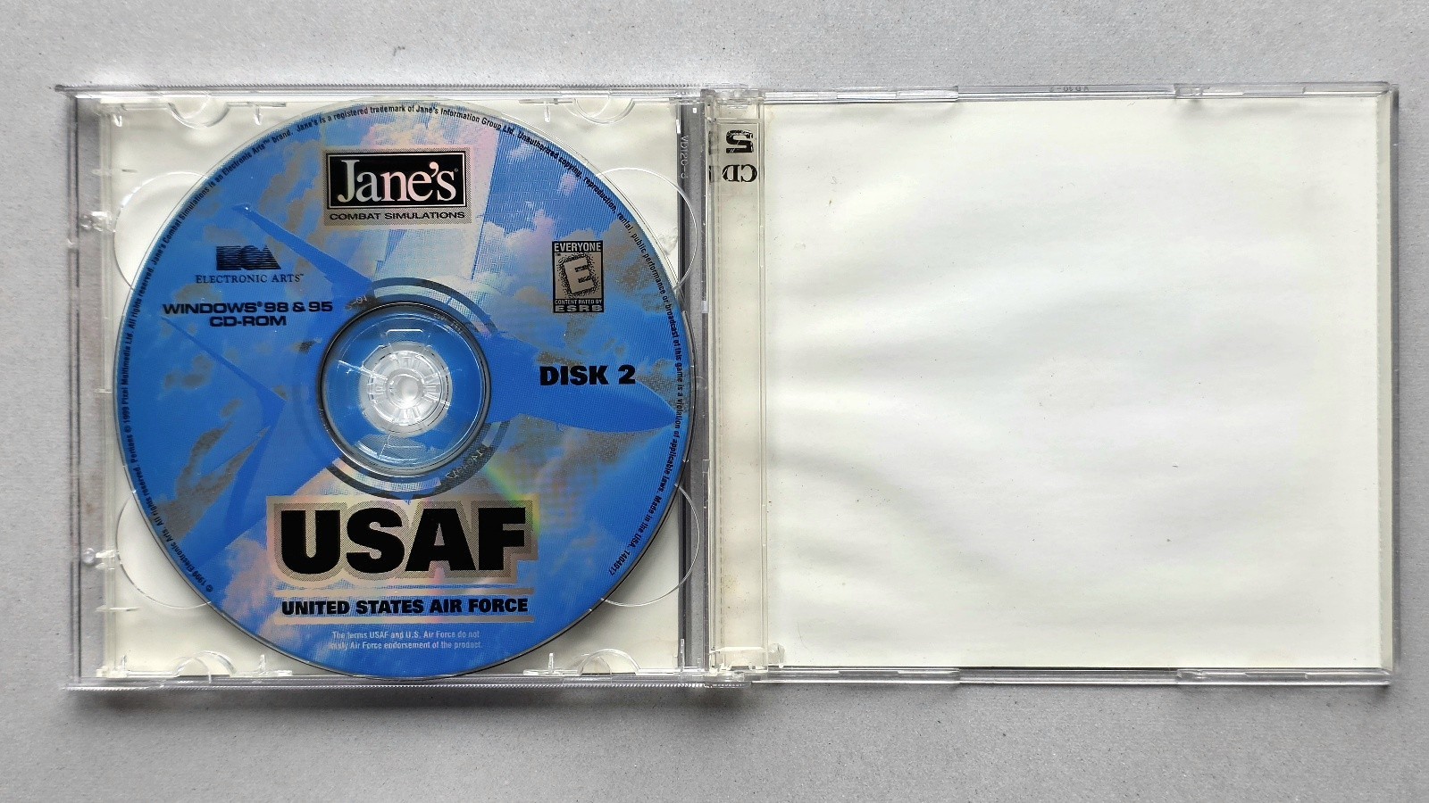 Jane’s USAF: United States Air Force (PC, 1999) Flight Simulation