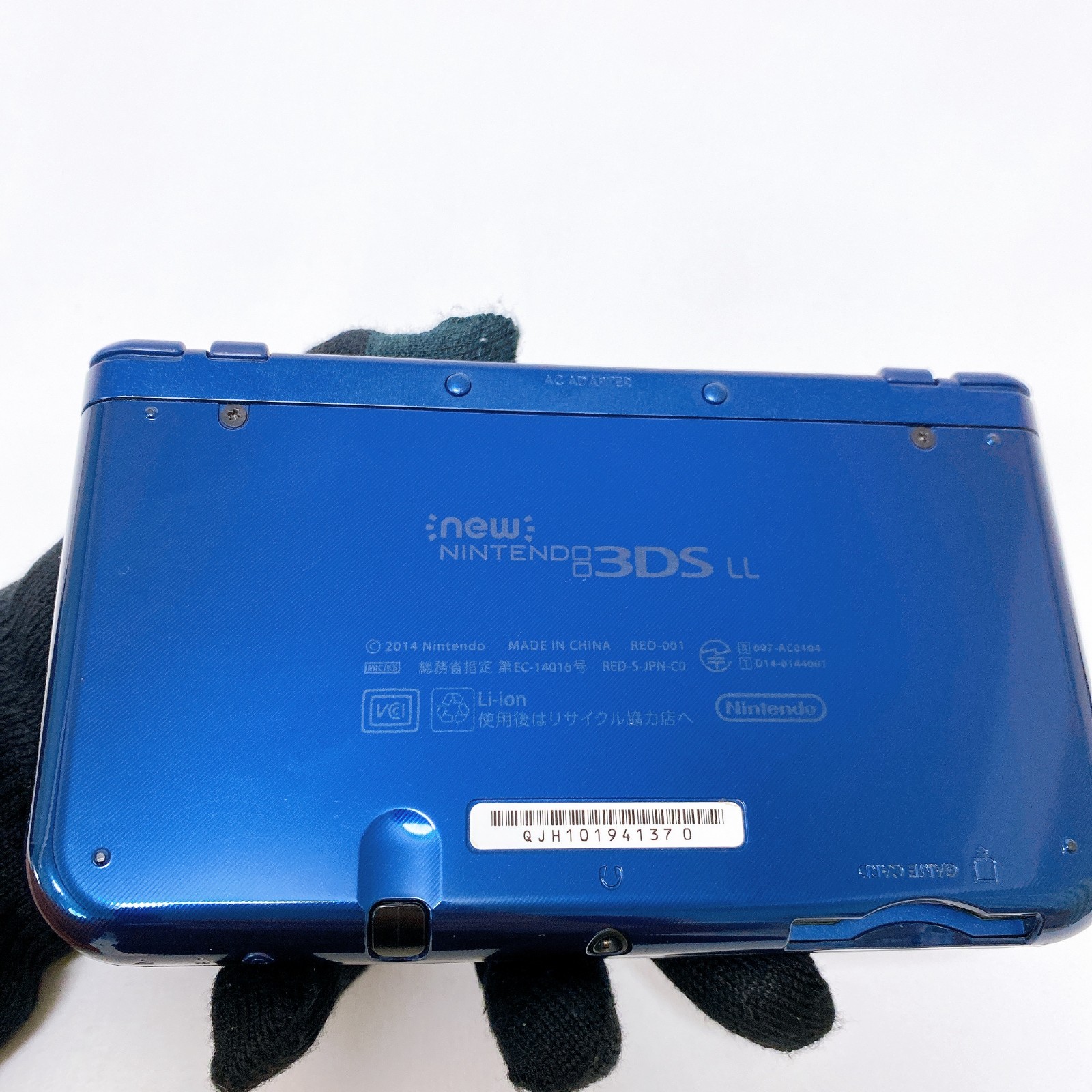 【Top IPS】New Nintendo 3DS LL XL Metallic Blue Console Stylus Japan Tested Rank A