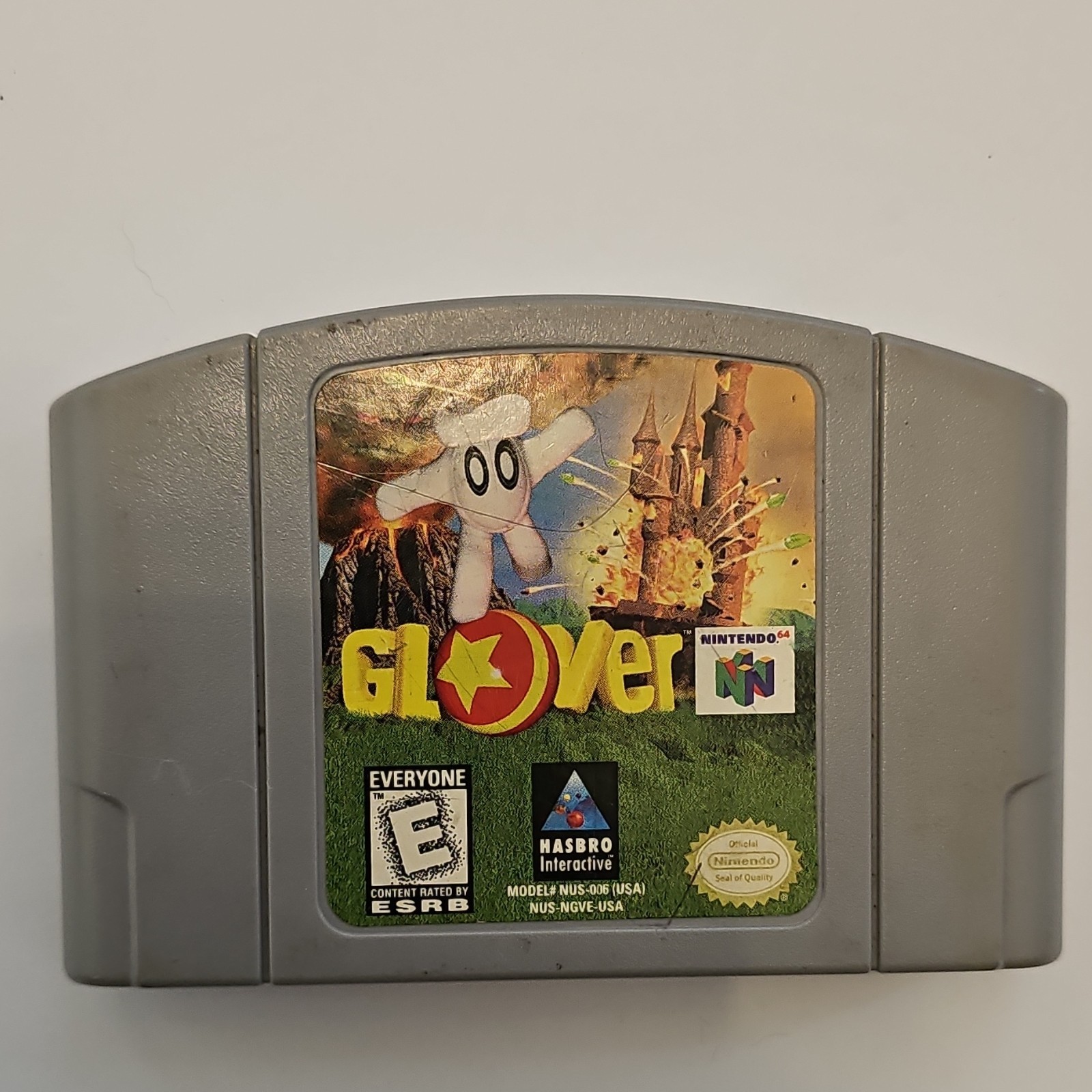 Glover Nintendo 64 N64 Cartridge only Tested Working NTSC-U/C (US/CA)