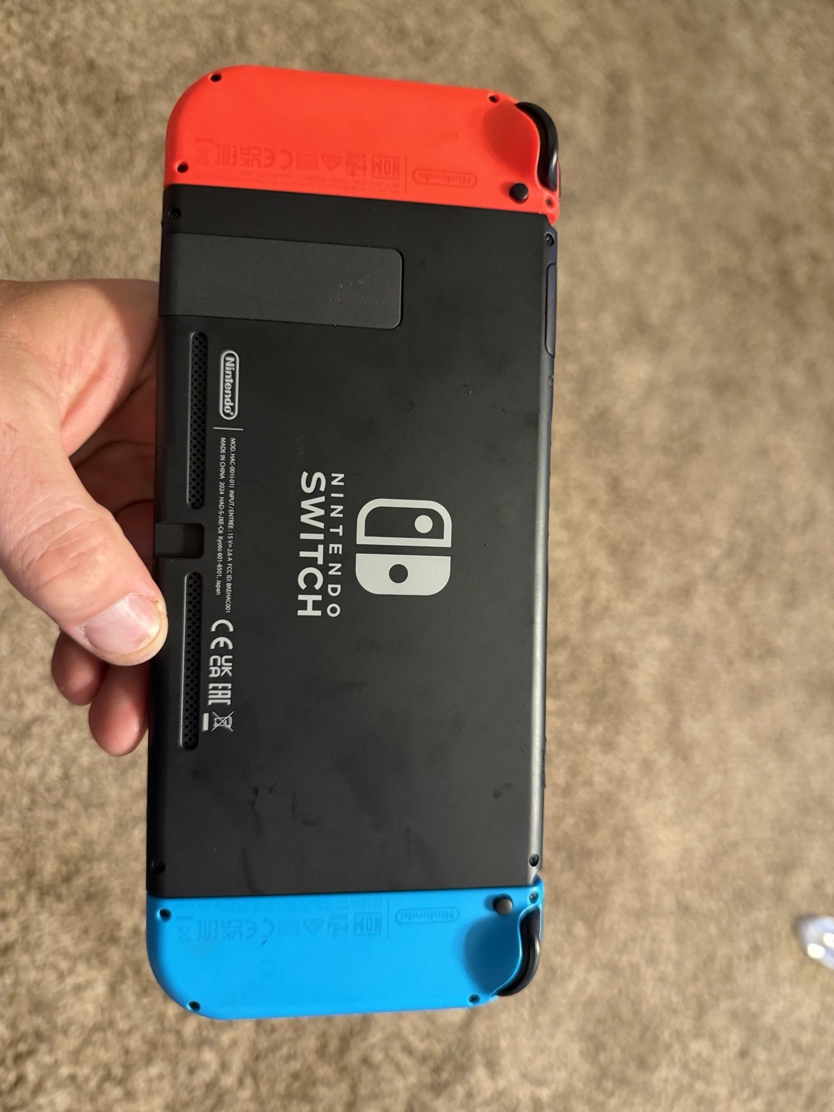 Nintendo Switch 2 Console Red/Blue Joy-Cons w/ Dock & Cables HDMI USB-C USB-A