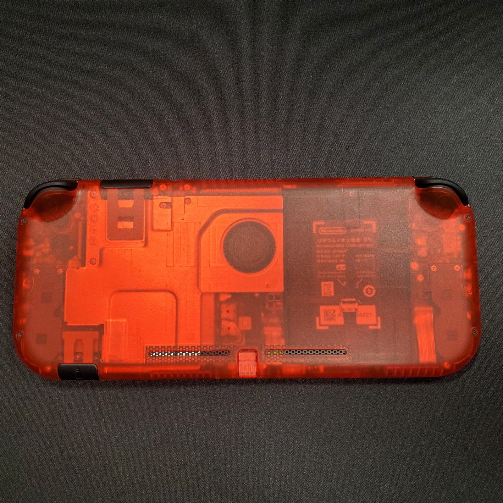 Nintendo Switch Lite Super 5 OLED touch, GuliKit TMR, Translucent Red, Taki Udon