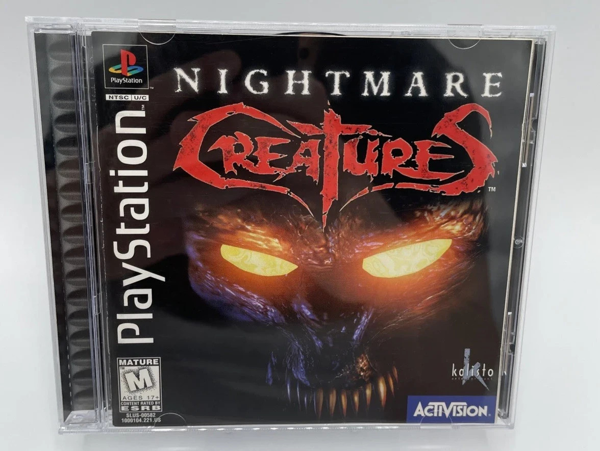 Nightmare Creatures (SONY PlayStation 1 1997) PS1 PSX COMPLETE PRISTINE NEW MINT