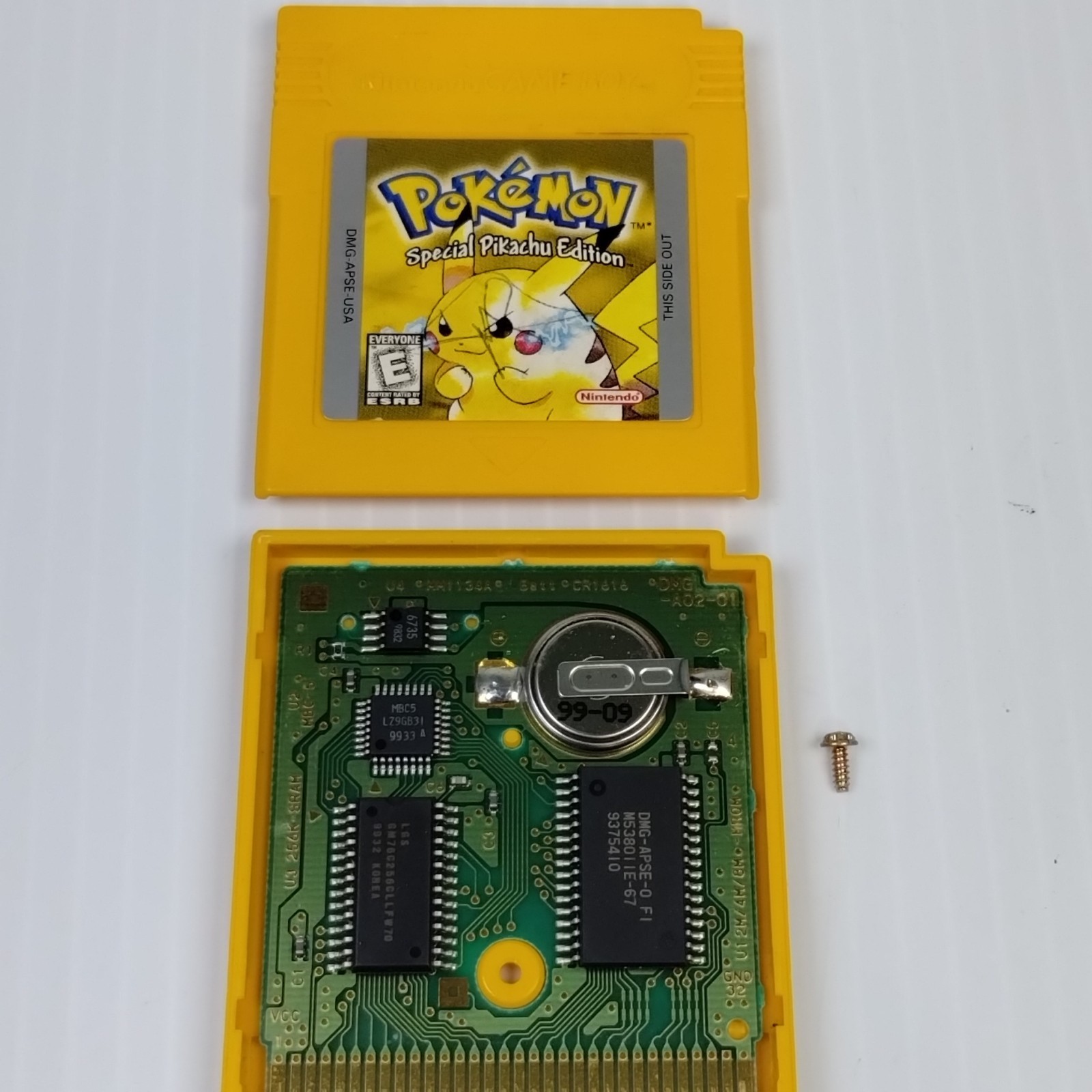 Nintendo Pokémon Special Pikachu Edition (Gameboy) Tested & Saves Free Shipping
