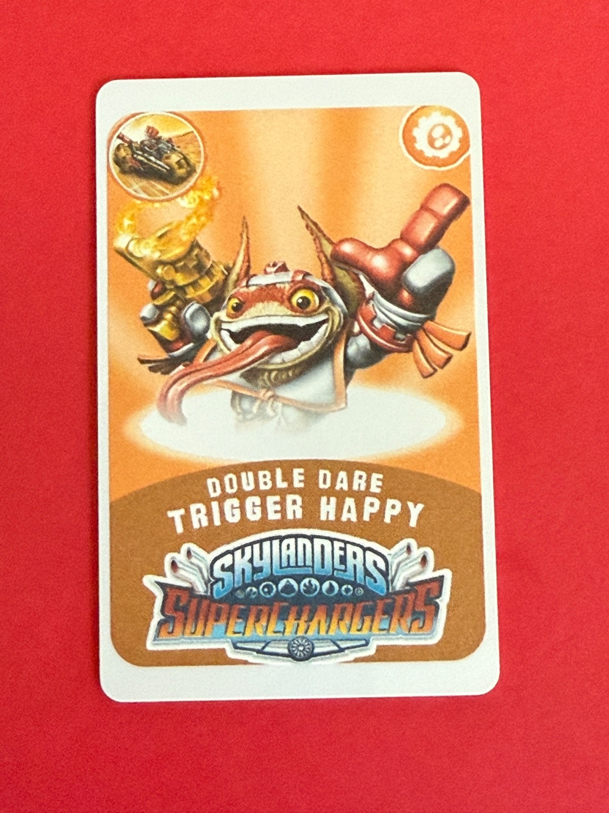 Skylanders Superchargers Power Blue Set Of Four NFC Cards Splat Gold Rusher +++
