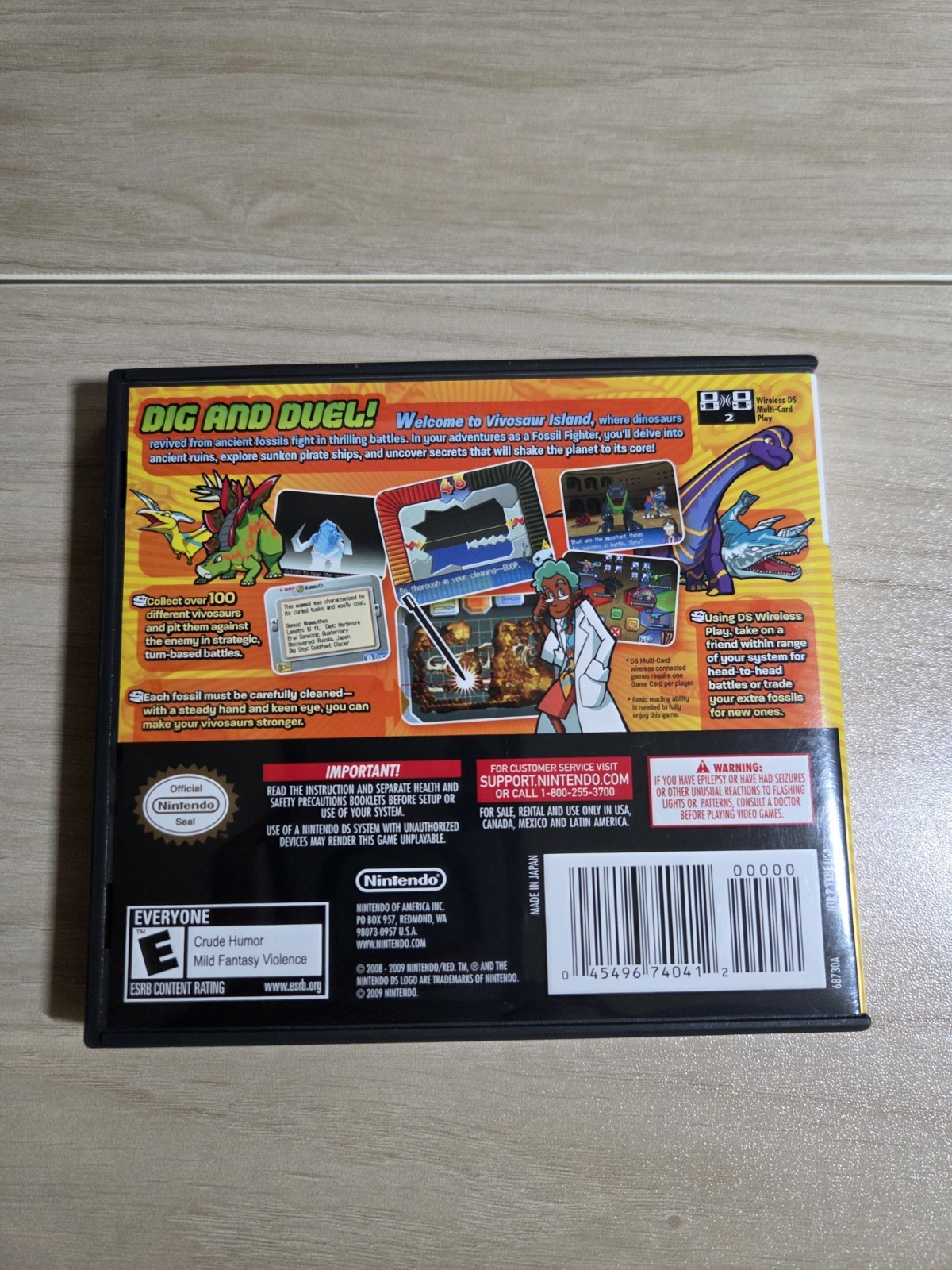 Nintendo DS 3DS Fossil Fighters Lot – Fossil Fighters, Champions & Frontier CIB