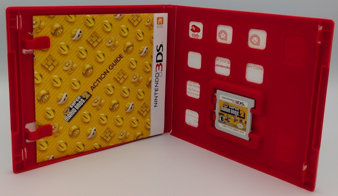 New Super Mario Bros. 2 (Nintendo 3DS, 2012) – Authentic – CIB Complete – Tested