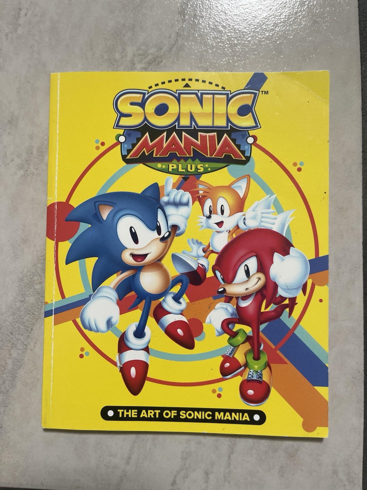 Sonic Mania Plus – The Art Of Sonic Mania Sega (Art Book, Only)