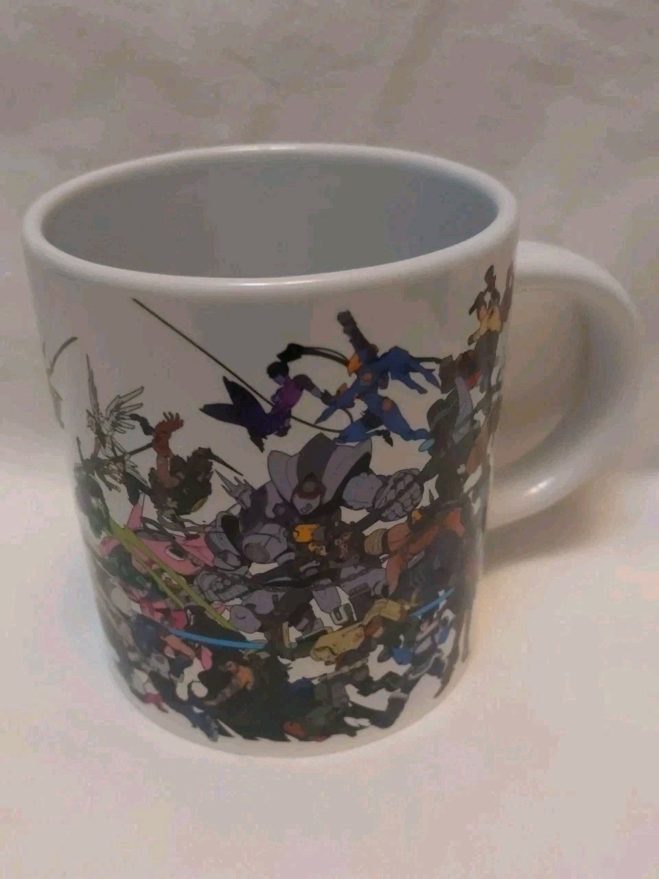 Overwatch Design Blizzard Entertainment Collectable Coffee Tea Mug Cup White