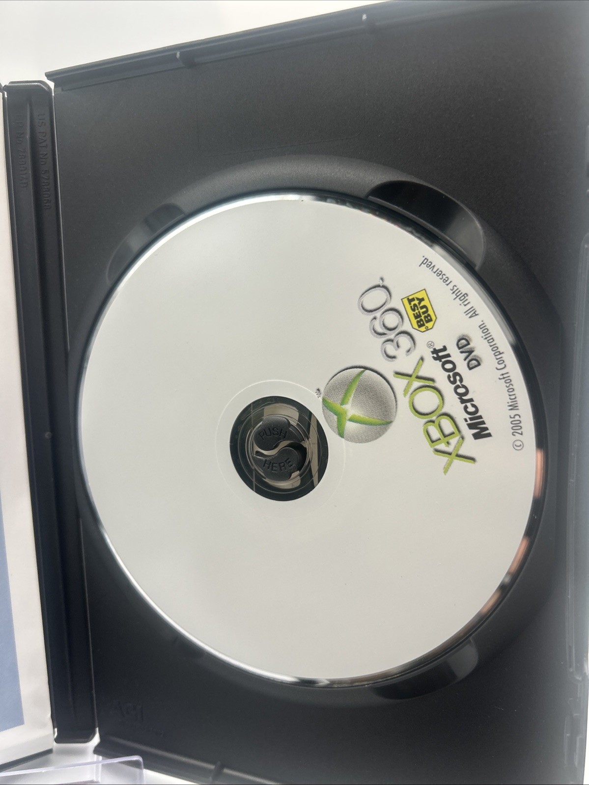 Rare Best Buy 2005 Xbox 360 Promotional Preview DVD (CIB) Mint Condition