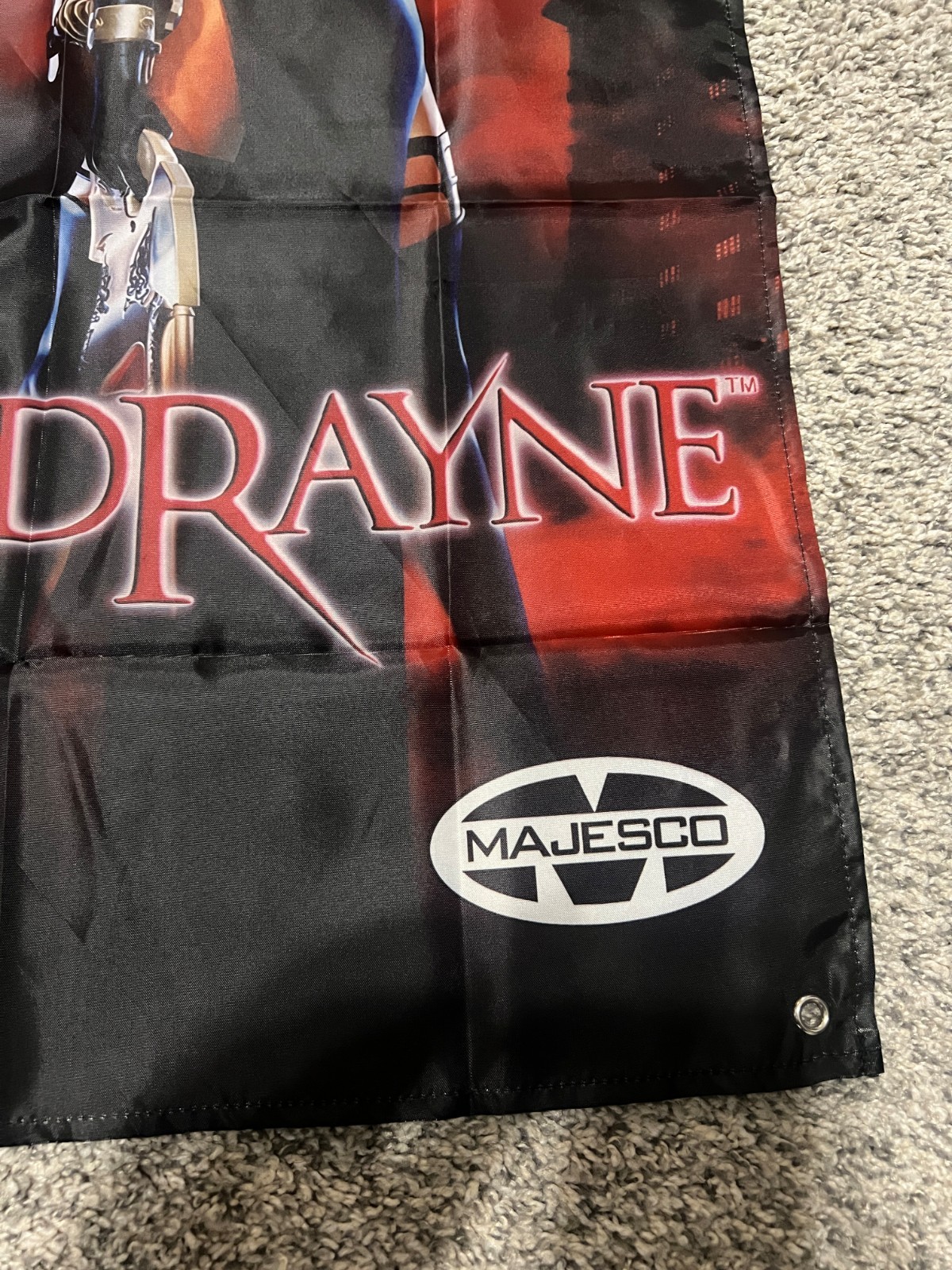 Bloodrayne 2 PS2 Custom Wall Flag Tapestry 2 x 3 Ft, Playstation 2