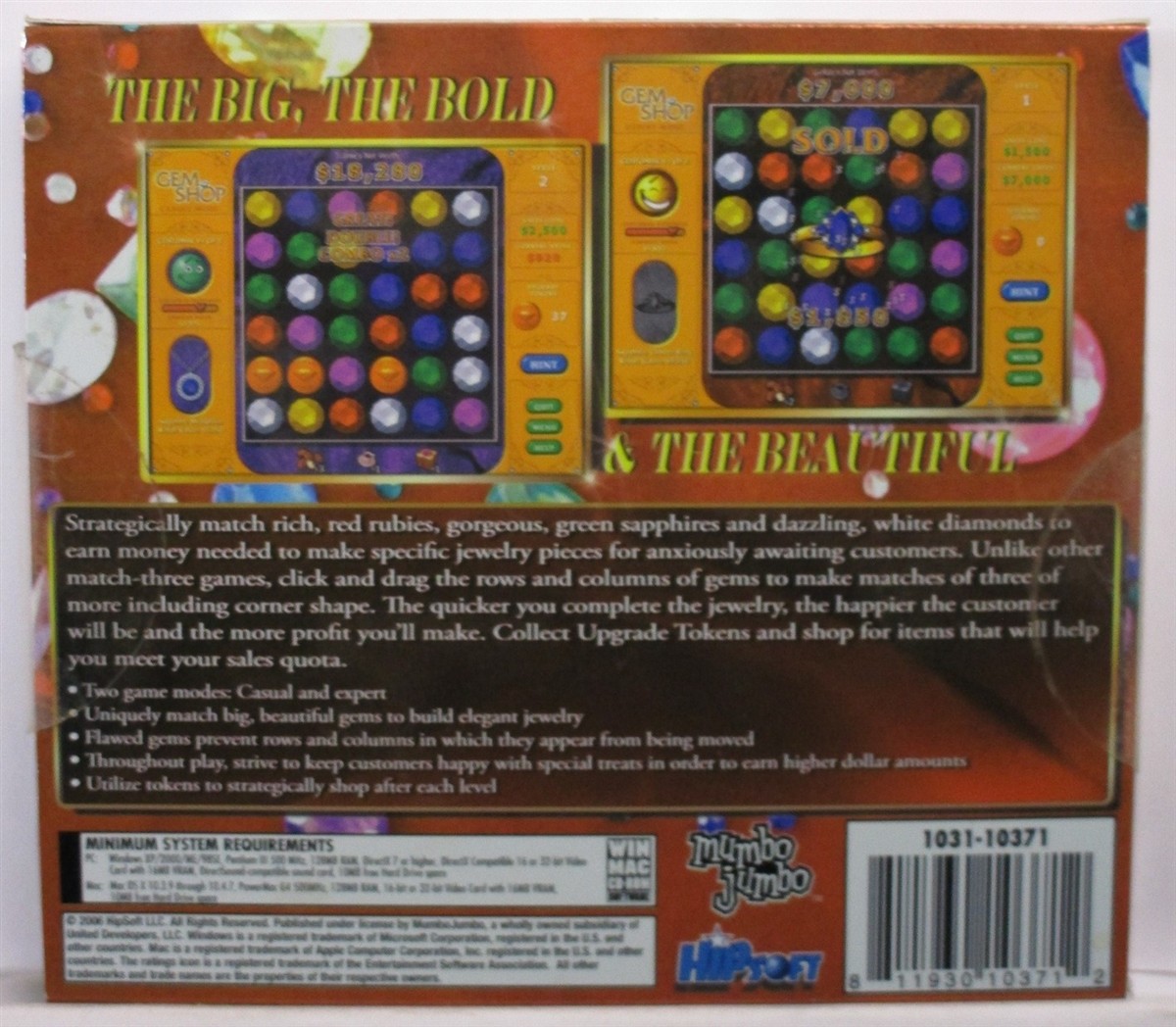 Video Game PC Gem Shop Prepare to be Dazzled NEW SEALED Jewel