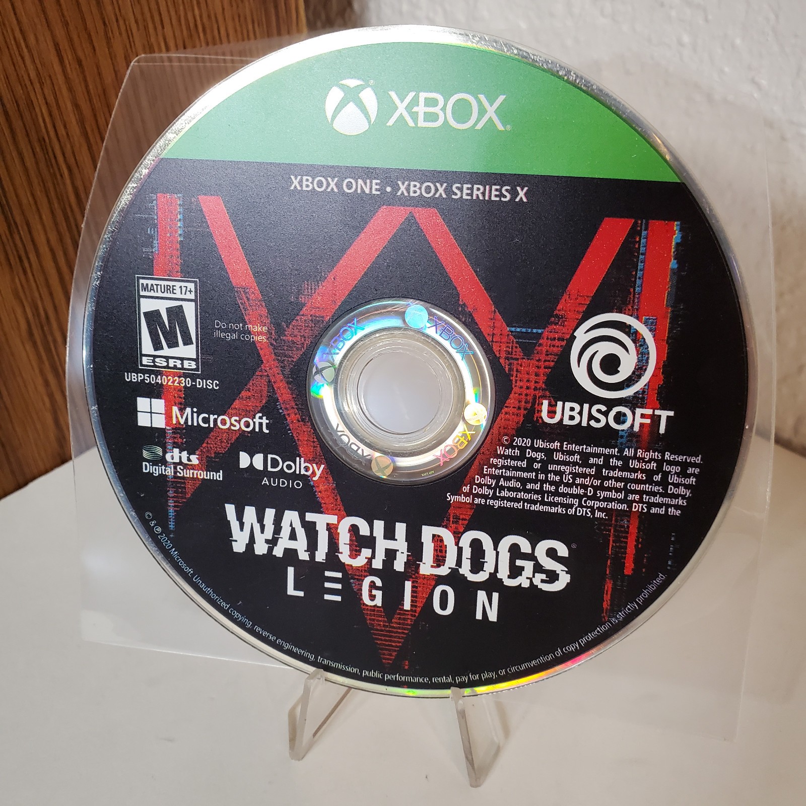 Watch Dogs 2 + Legion (Xbox One) Discs Only