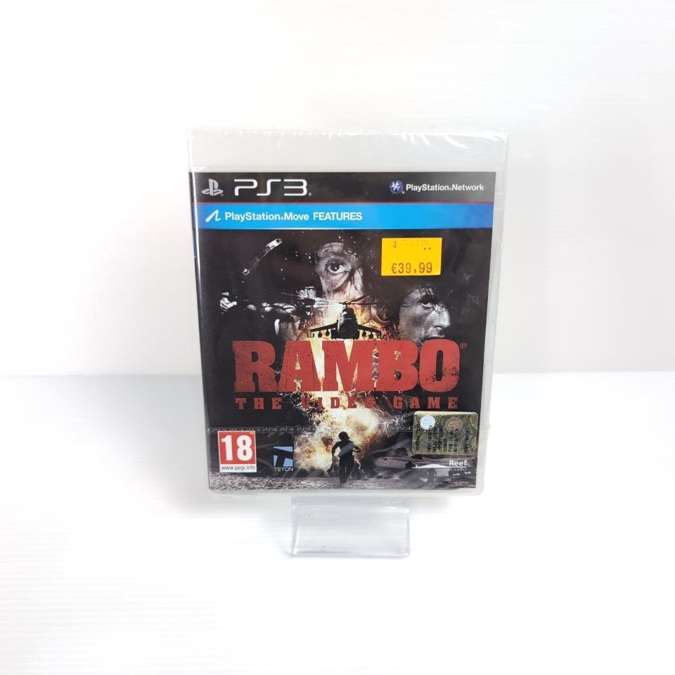 RAMBO The Videogame PS3 NEW Sealed for Sony Playstation 3