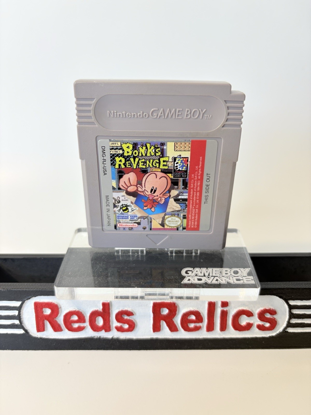 Bonk’s Revenge Nintendo Game Boy Gameboy Authentic Rare Phenomenal Condition
