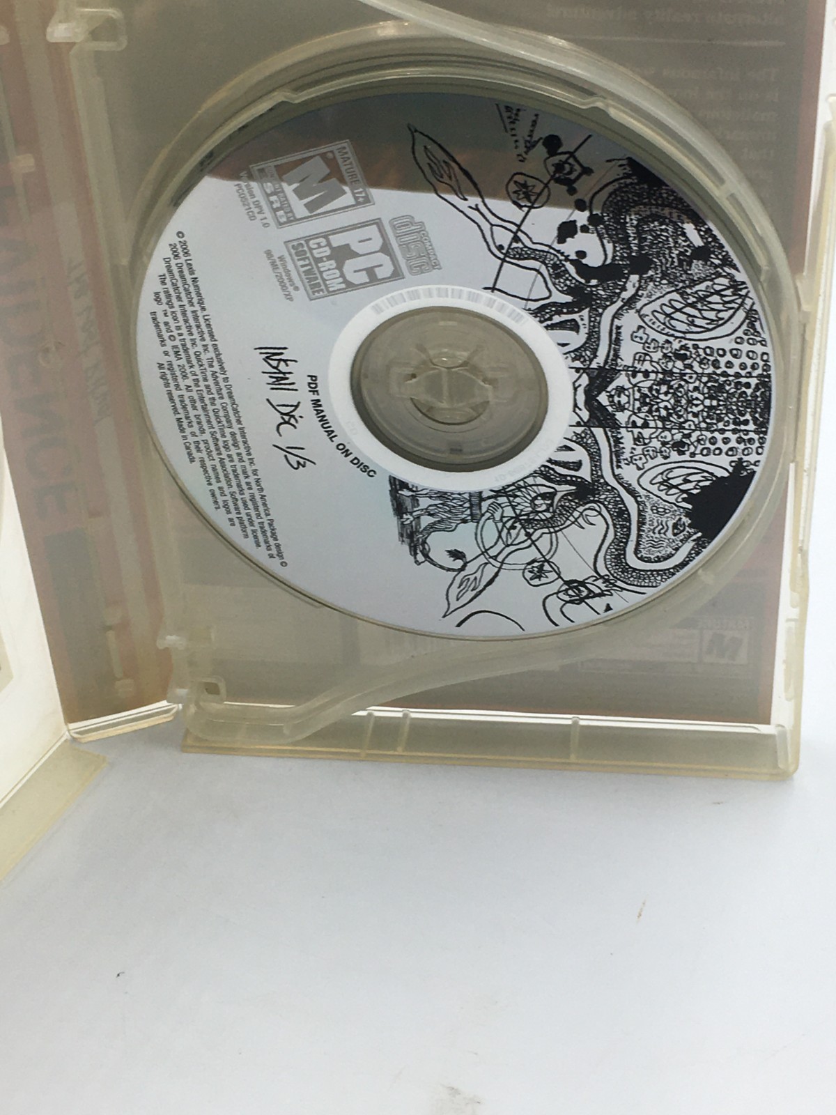 The Adventure Company “Evidence: The Last Ritual” PC CD-ROM Software Rated M 17+